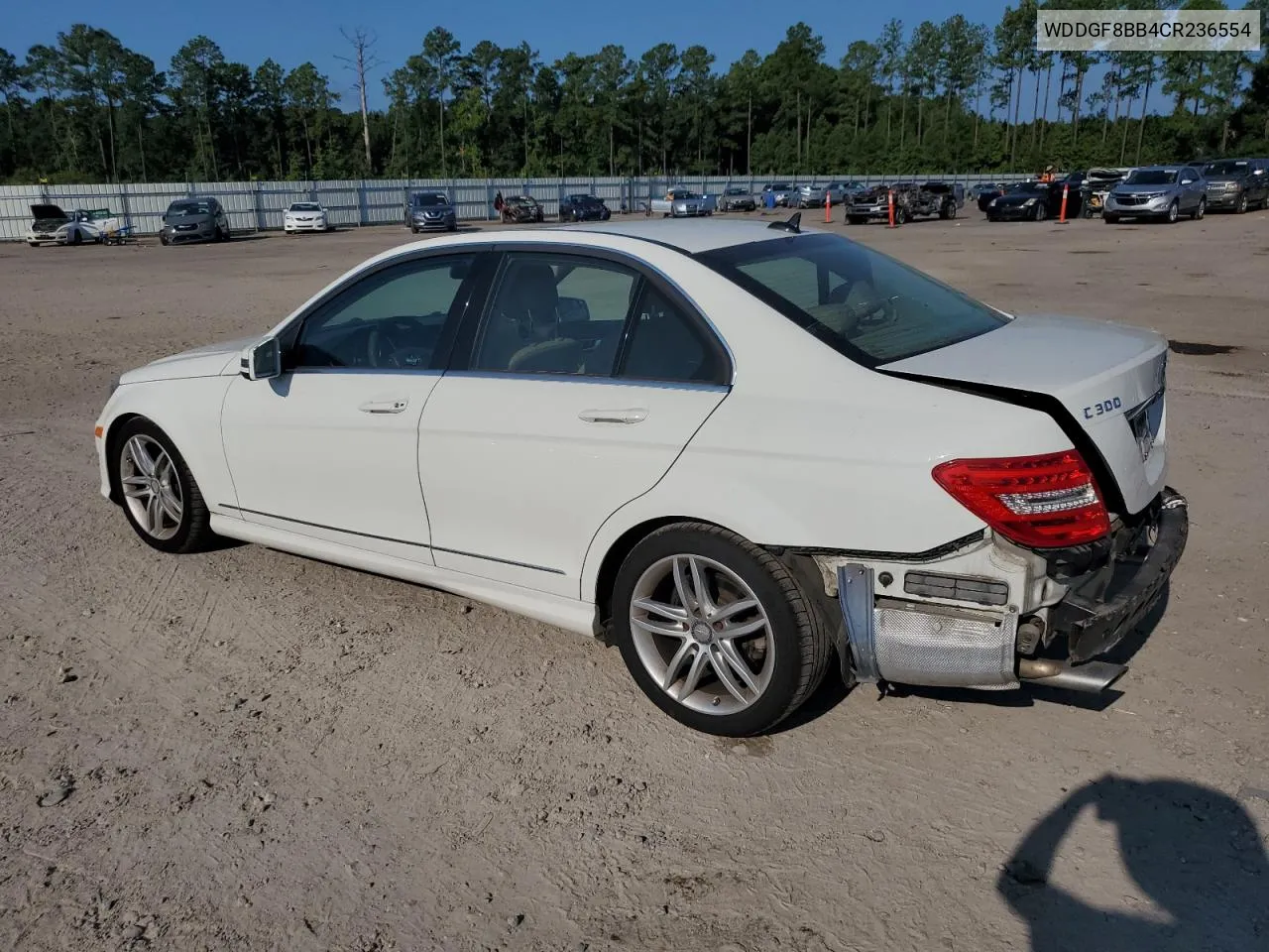 2012 Mercedes-Benz C 300 4Matic VIN: WDDGF8BB4CR236554 Lot: 69028854