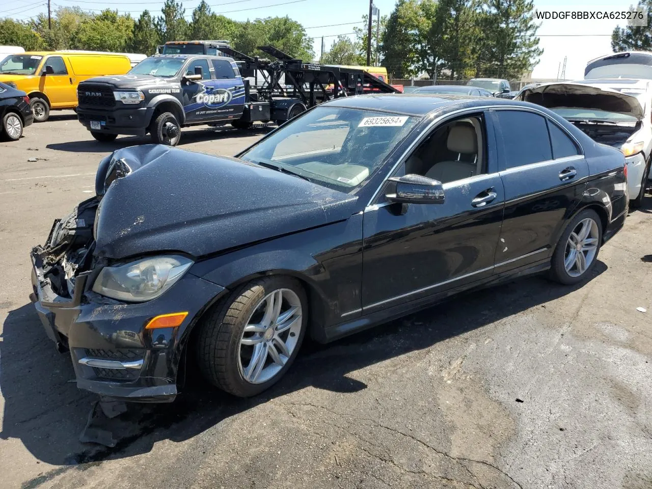 2012 Mercedes-Benz C 300 4Matic VIN: WDDGF8BBXCA625276 Lot: 69325654