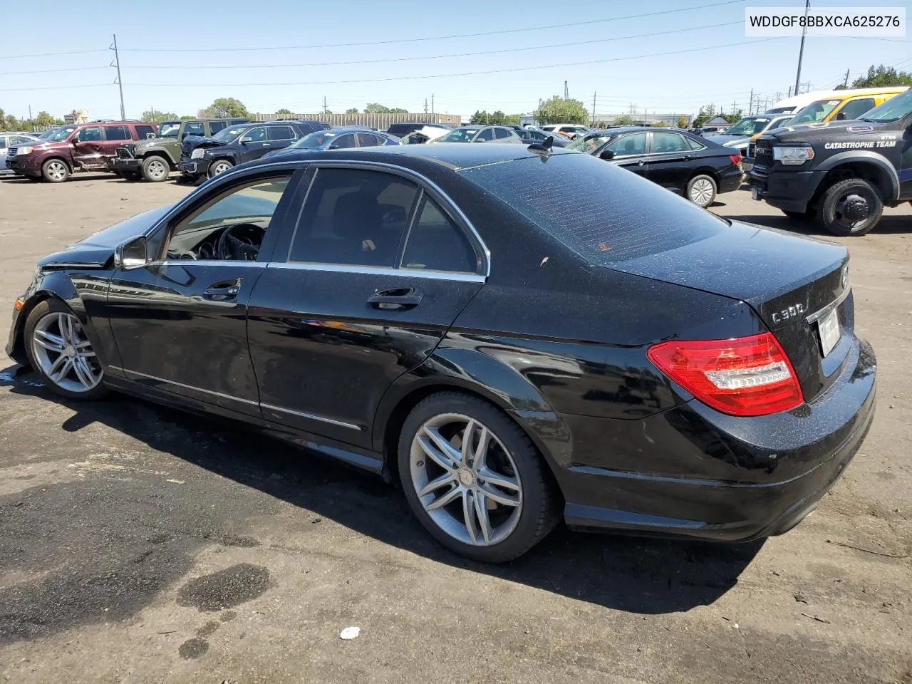 2012 Mercedes-Benz C 300 4Matic VIN: WDDGF8BBXCA625276 Lot: 69325654