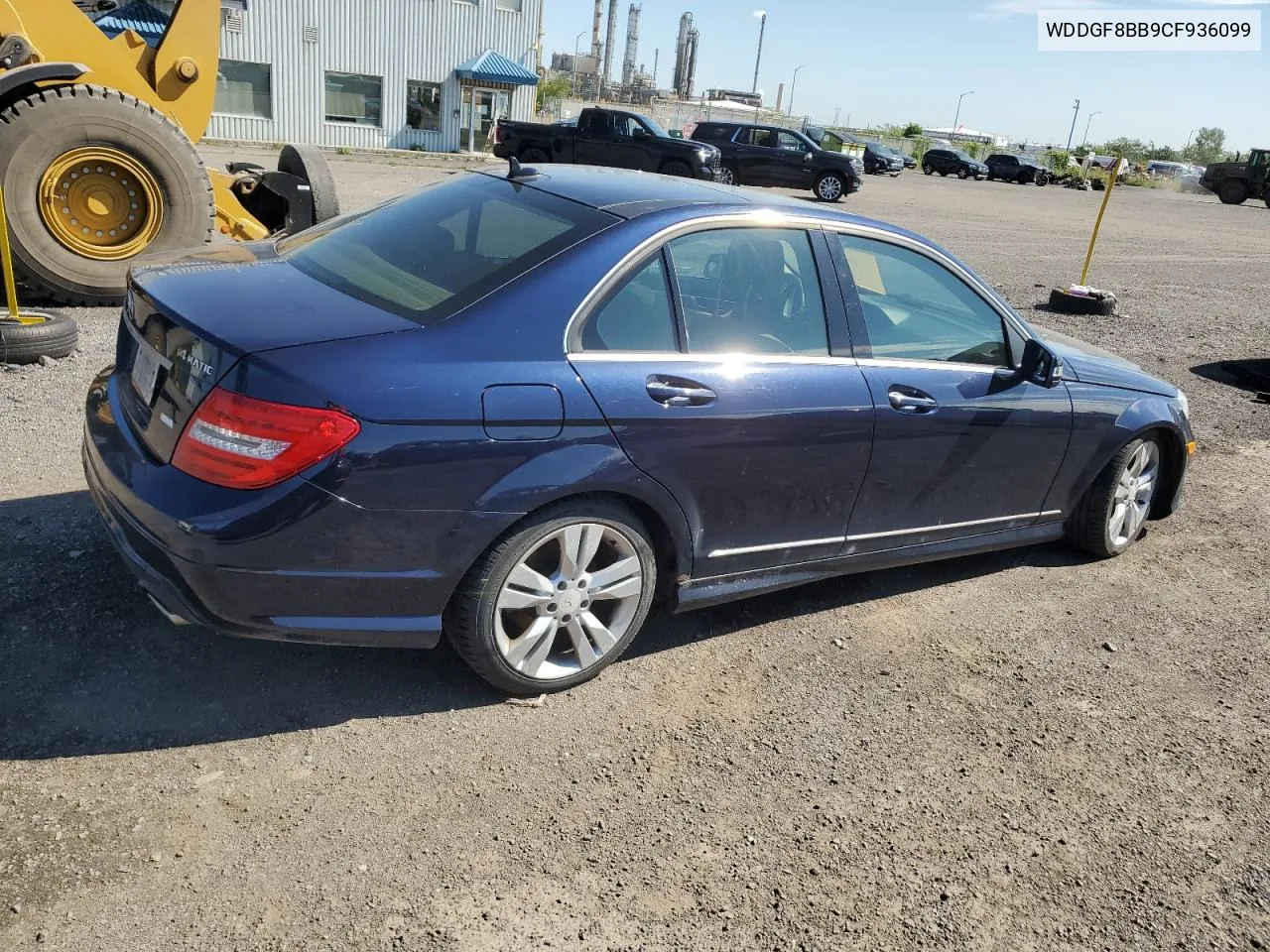 2012 Mercedes-Benz C 300 4Matic VIN: WDDGF8BB9CF936099 Lot: 69843704