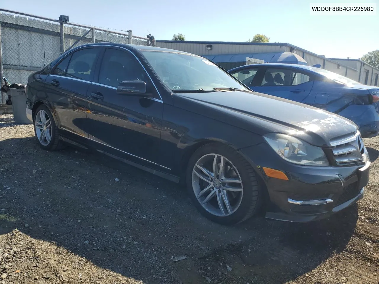 2012 Mercedes-Benz C 300 4Matic VIN: WDDGF8BB4CR226980 Lot: 70451464