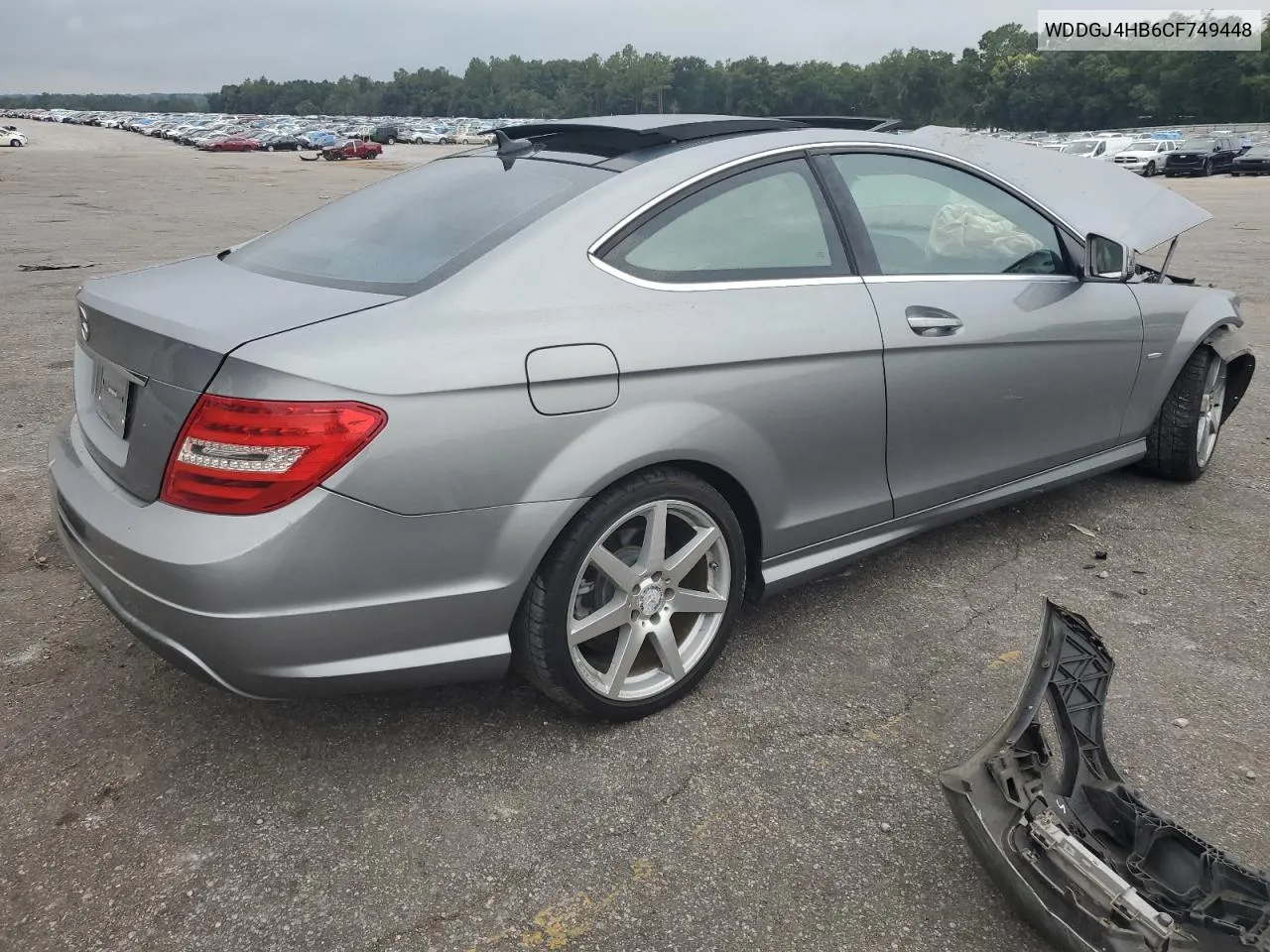 2012 Mercedes-Benz C 250 VIN: WDDGJ4HB6CF749448 Lot: 70632004