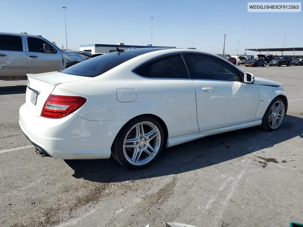 2012 Mercedes-Benz C 350 VIN: WDDGJ5HB3CF912563 Lot: 70834074