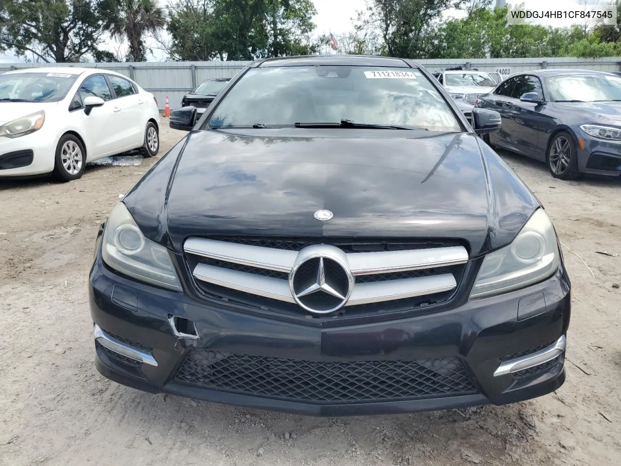 2012 Mercedes-Benz C 250 VIN: WDDGJ4HB1CF847545 Lot: 71121834