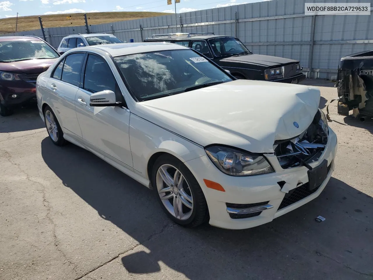 2012 Mercedes-Benz C 300 4Matic VIN: WDDGF8BB2CA729633 Lot: 71481934