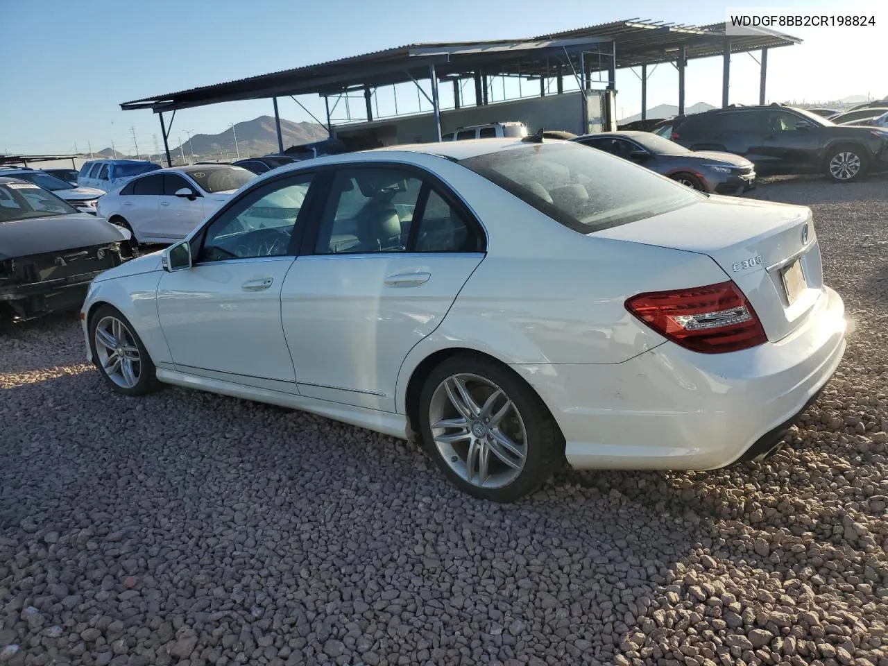 2012 Mercedes-Benz C 300 4Matic VIN: WDDGF8BB2CR198824 Lot: 71484574