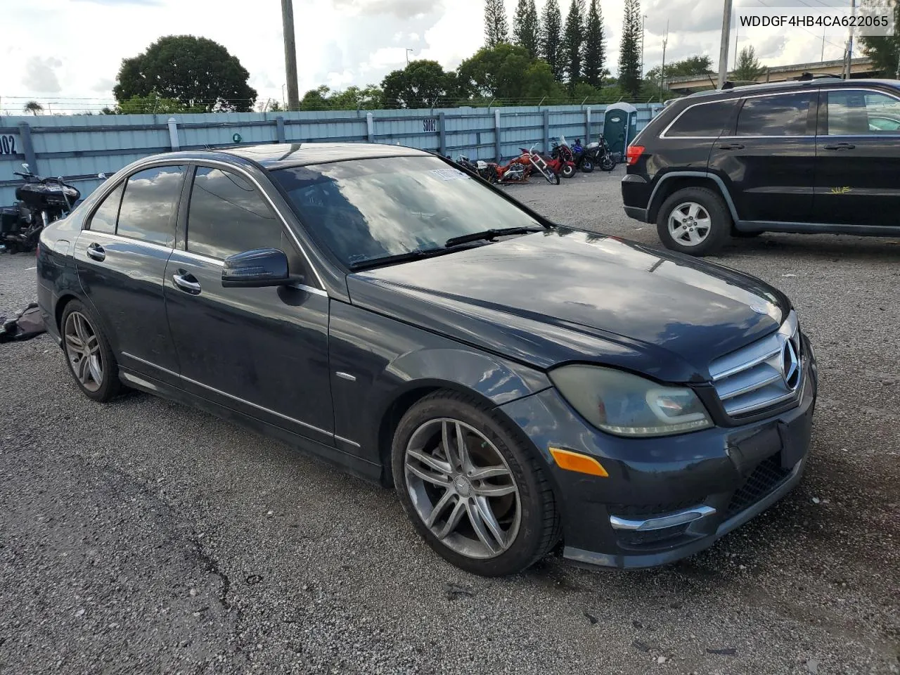 2012 Mercedes-Benz C 250 VIN: WDDGF4HB4CA622065 Lot: 71651994