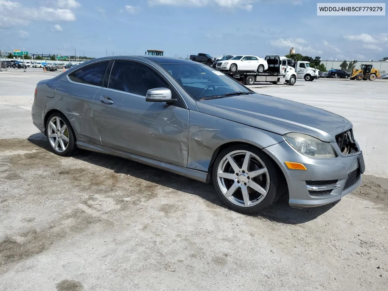 2012 Mercedes-Benz C 250 VIN: WDDGJ4HB5CF779279 Lot: 71701624