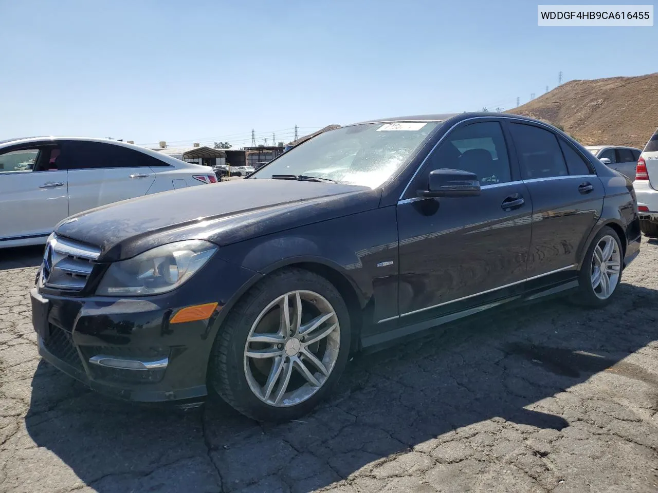 2012 Mercedes-Benz C 250 VIN: WDDGF4HB9CA616455 Lot: 71857174