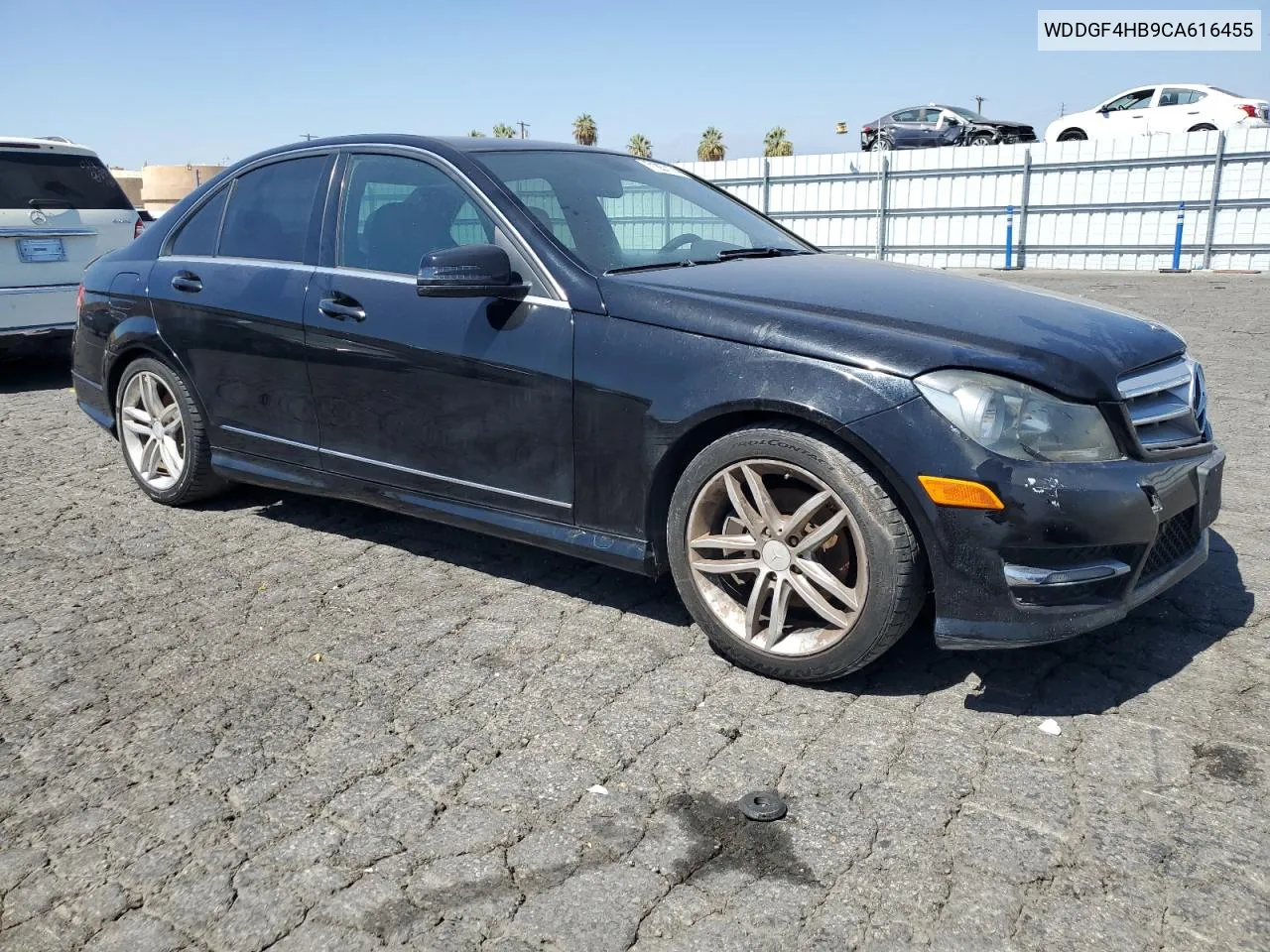 2012 Mercedes-Benz C 250 VIN: WDDGF4HB9CA616455 Lot: 71857174