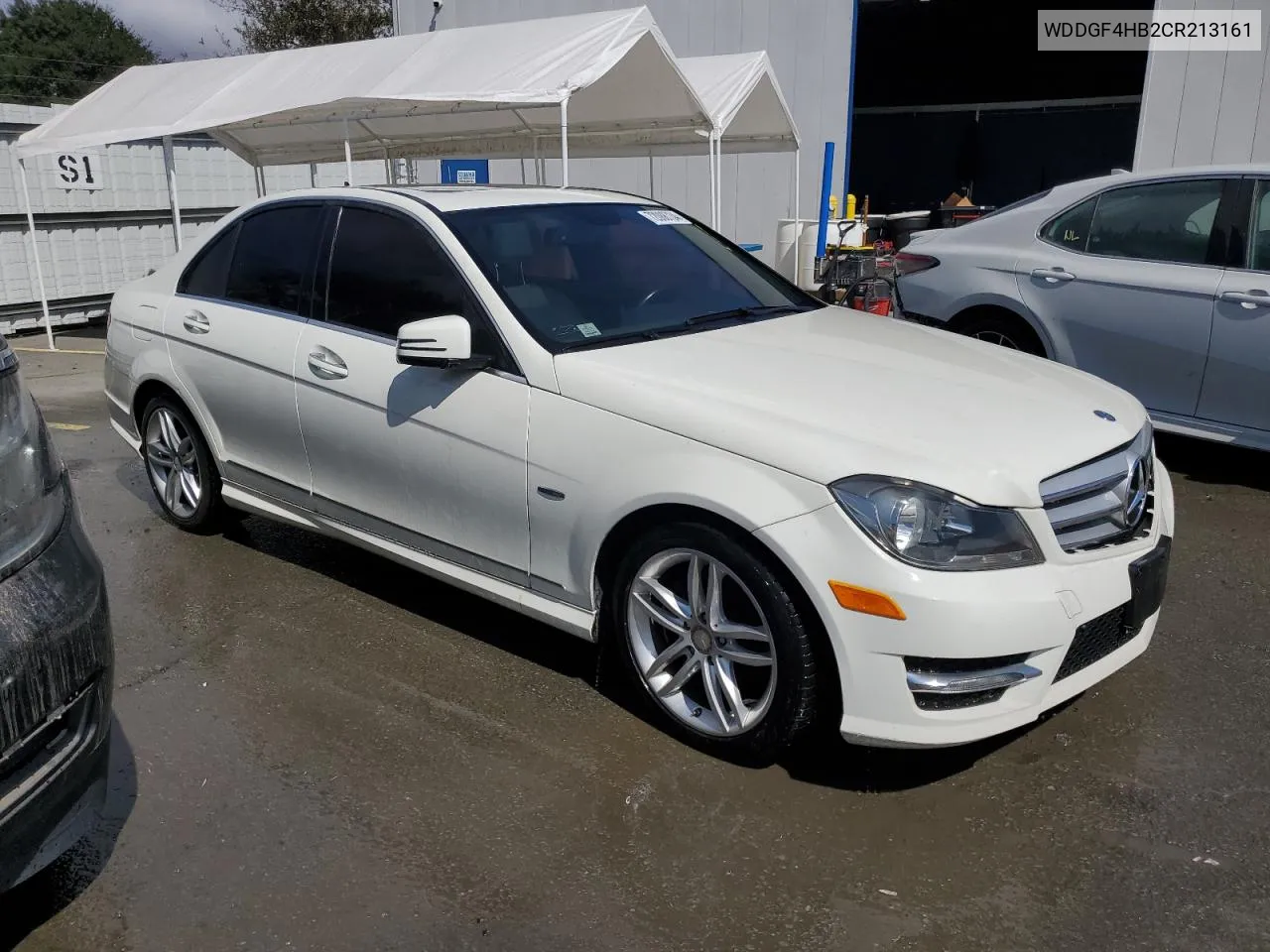 2012 Mercedes-Benz C 250 VIN: WDDGF4HB2CR213161 Lot: 72088734