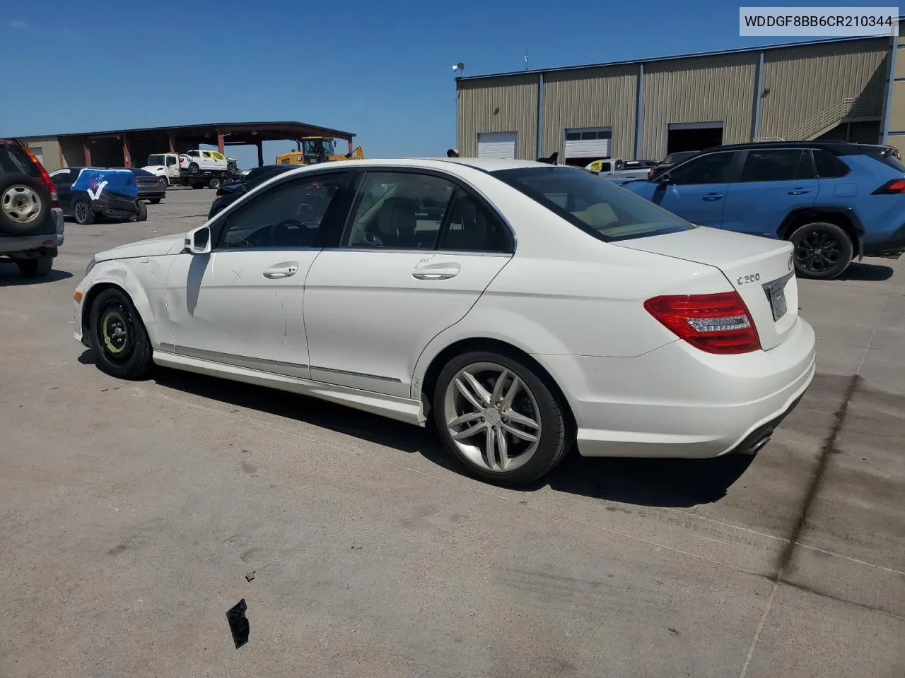 2012 Mercedes-Benz C 300 4Matic VIN: WDDGF8BB6CR210344 Lot: 72575214