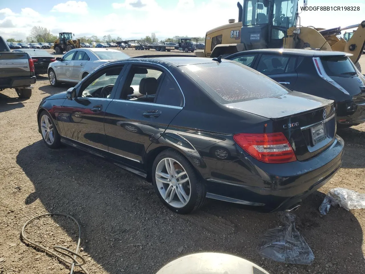 2012 Mercedes-Benz C 300 4Matic VIN: WDDGF8BB1CR198328 Lot: 72970494