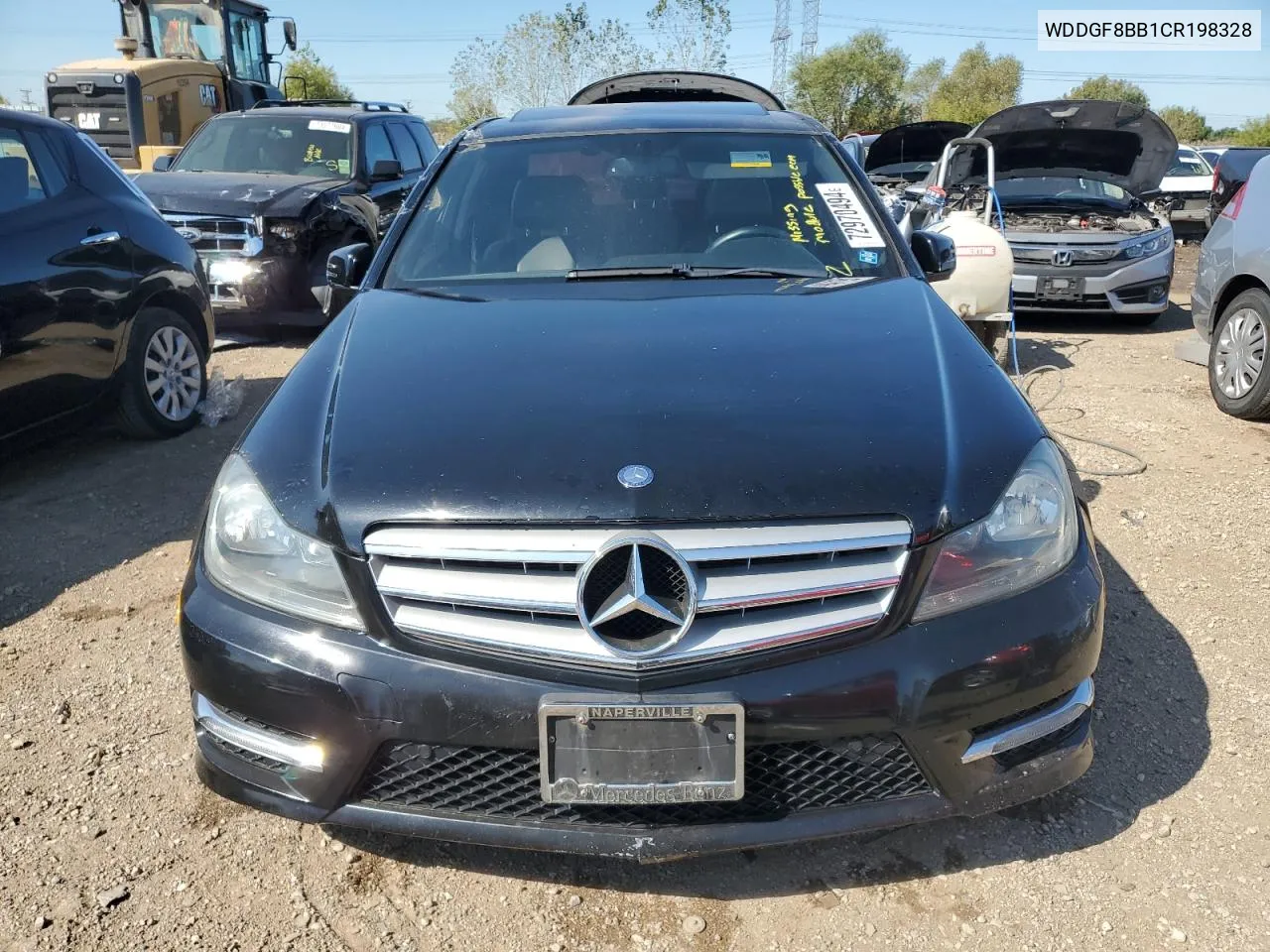 2012 Mercedes-Benz C 300 4Matic VIN: WDDGF8BB1CR198328 Lot: 72970494