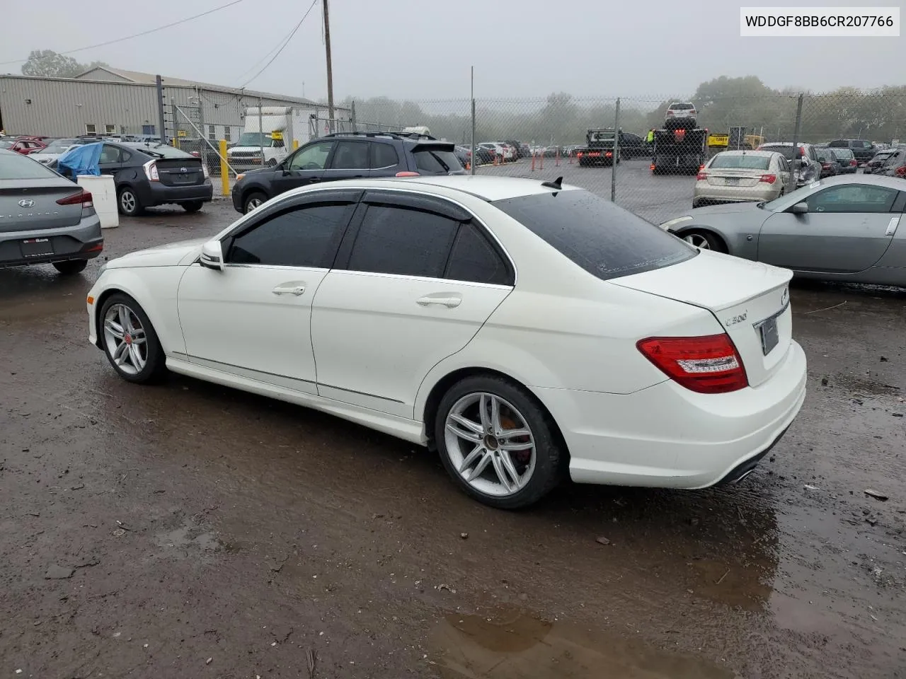 2012 Mercedes-Benz C 300 4Matic VIN: WDDGF8BB6CR207766 Lot: 73003544