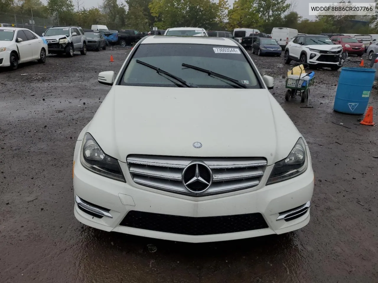 2012 Mercedes-Benz C 300 4Matic VIN: WDDGF8BB6CR207766 Lot: 73003544