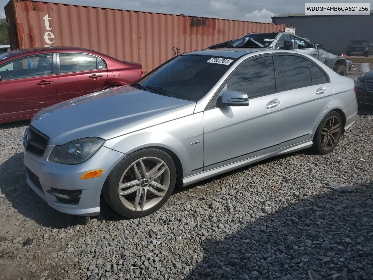 2012 Mercedes-Benz C 250 VIN: WDDGF4HB6CA621256 Lot: 73029954