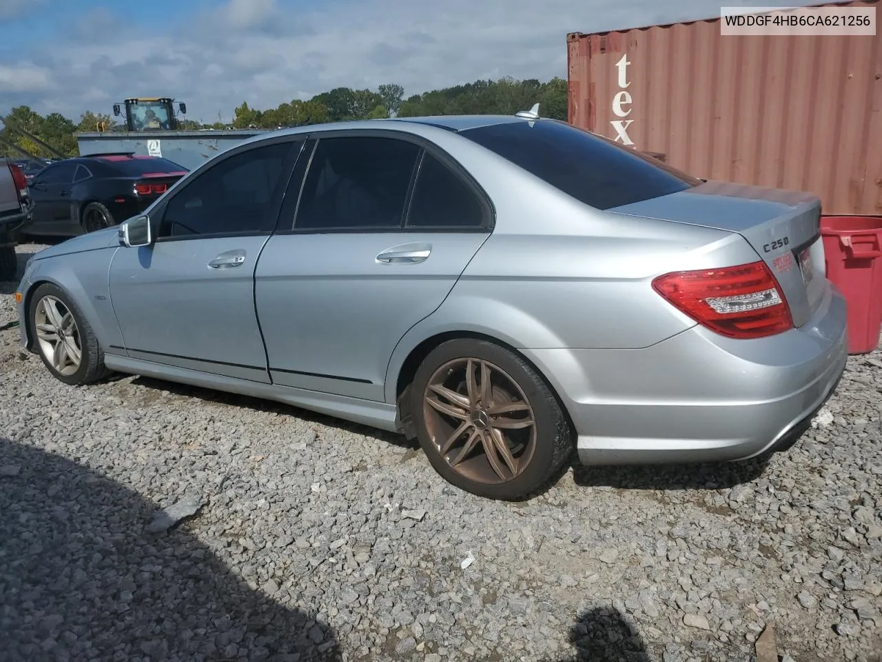 2012 Mercedes-Benz C 250 VIN: WDDGF4HB6CA621256 Lot: 73029954