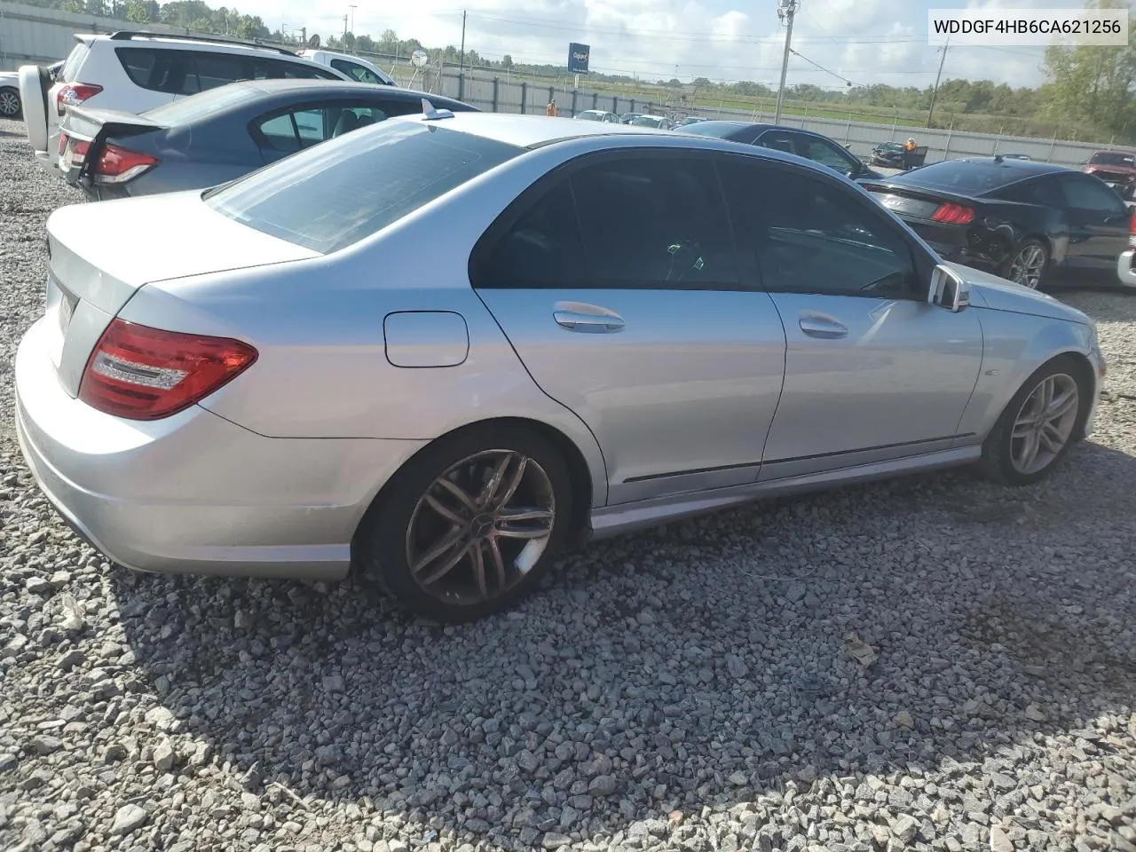 2012 Mercedes-Benz C 250 VIN: WDDGF4HB6CA621256 Lot: 73029954