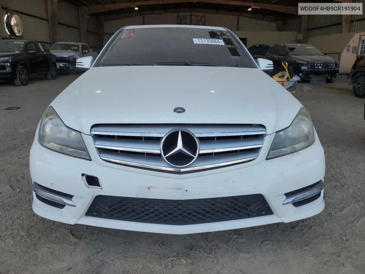 2012 Mercedes-Benz C 250 VIN: WDDGF4HB9CR191904 Lot: 73135064