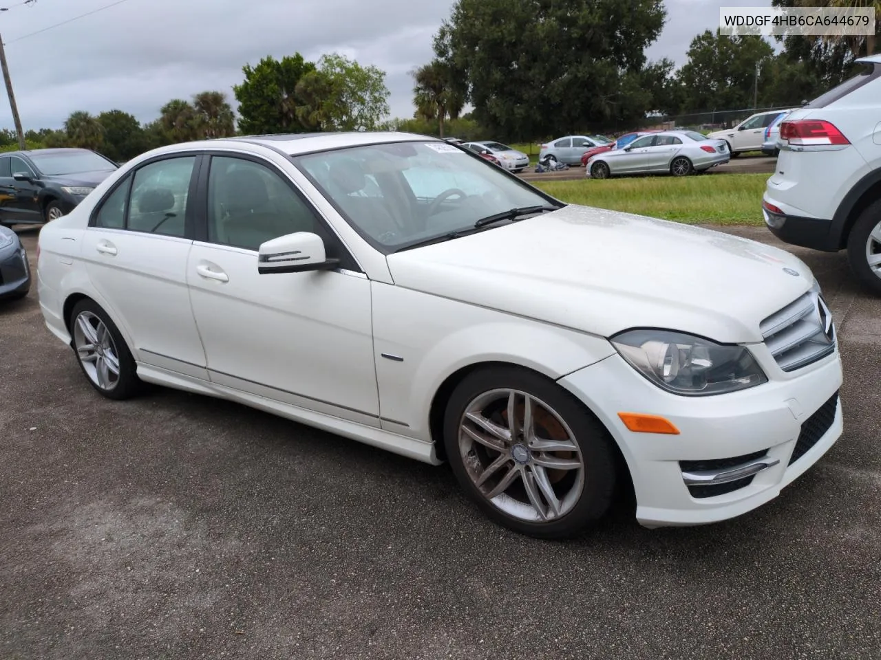 2012 Mercedes-Benz C 250 VIN: WDDGF4HB6CA644679 Lot: 74526144