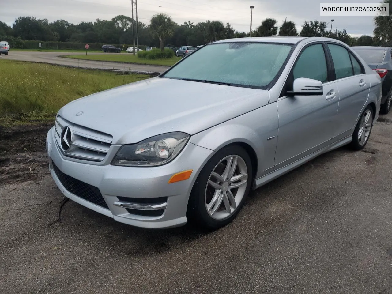 2012 Mercedes-Benz C 250 VIN: WDDGF4HB7CA632931 Lot: 74604444