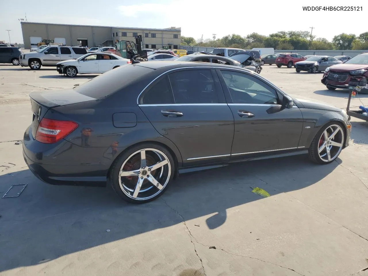 2012 Mercedes-Benz C 250 VIN: WDDGF4HB6CR225121 Lot: 75888194