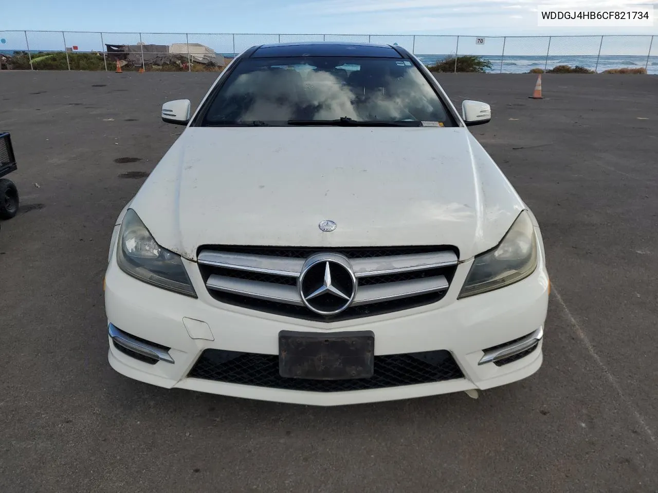 2012 Mercedes-Benz C 250 VIN: WDDGJ4HB6CF821734 Lot: 76142074