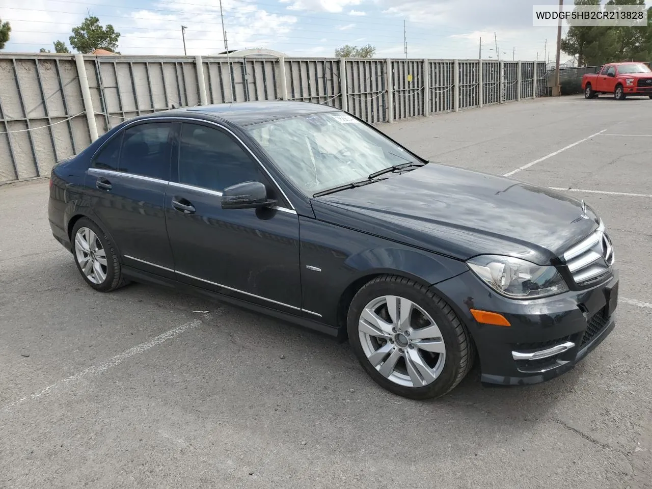 2012 Mercedes-Benz C 350 VIN: WDDGF5HB2CR213828 Lot: 76286344