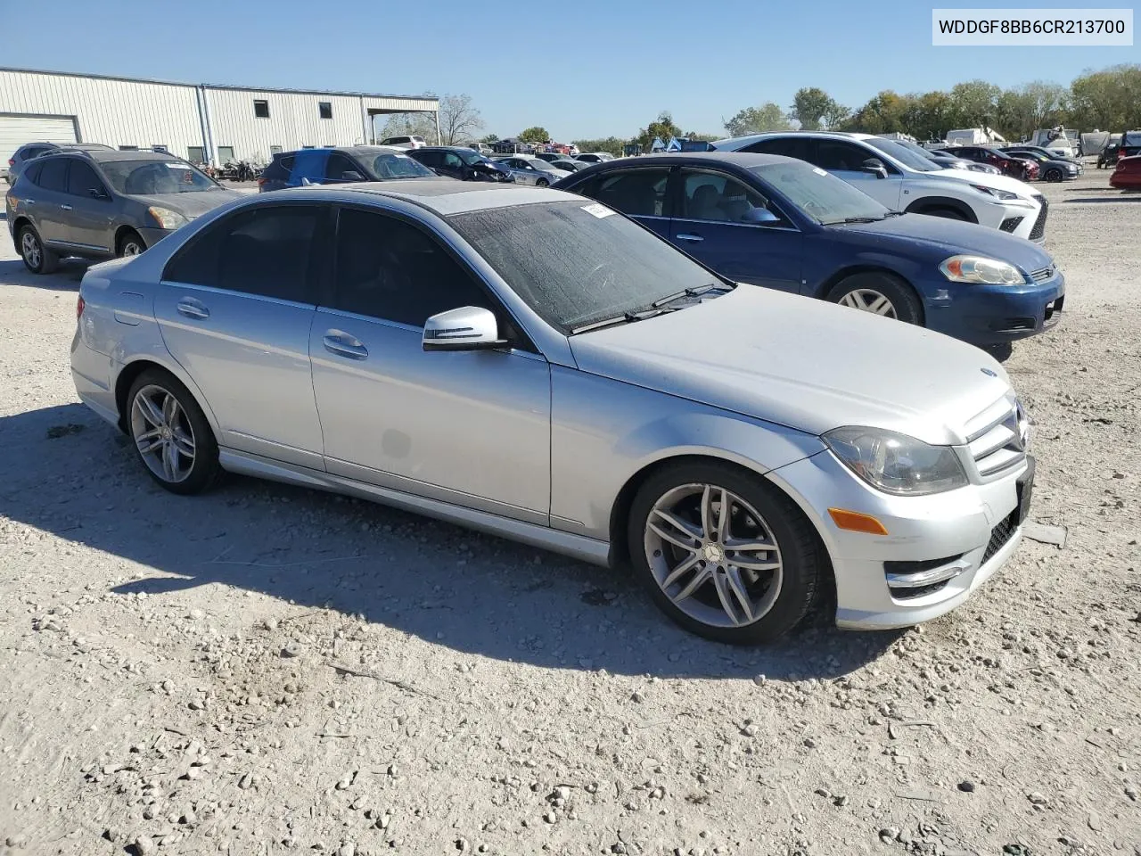 2012 Mercedes-Benz C 300 4Matic VIN: WDDGF8BB6CR213700 Lot: 76350134