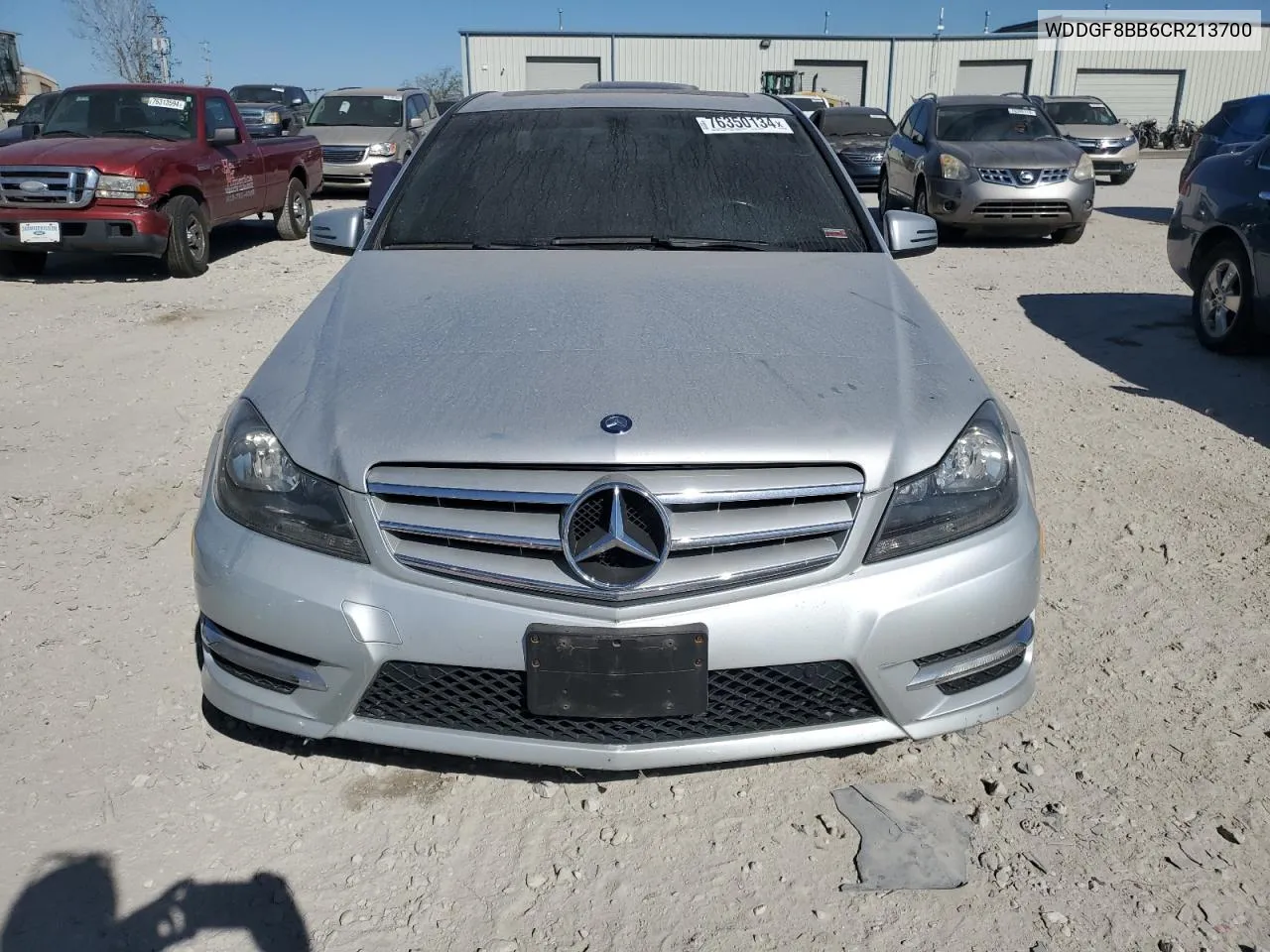 2012 Mercedes-Benz C 300 4Matic VIN: WDDGF8BB6CR213700 Lot: 76350134