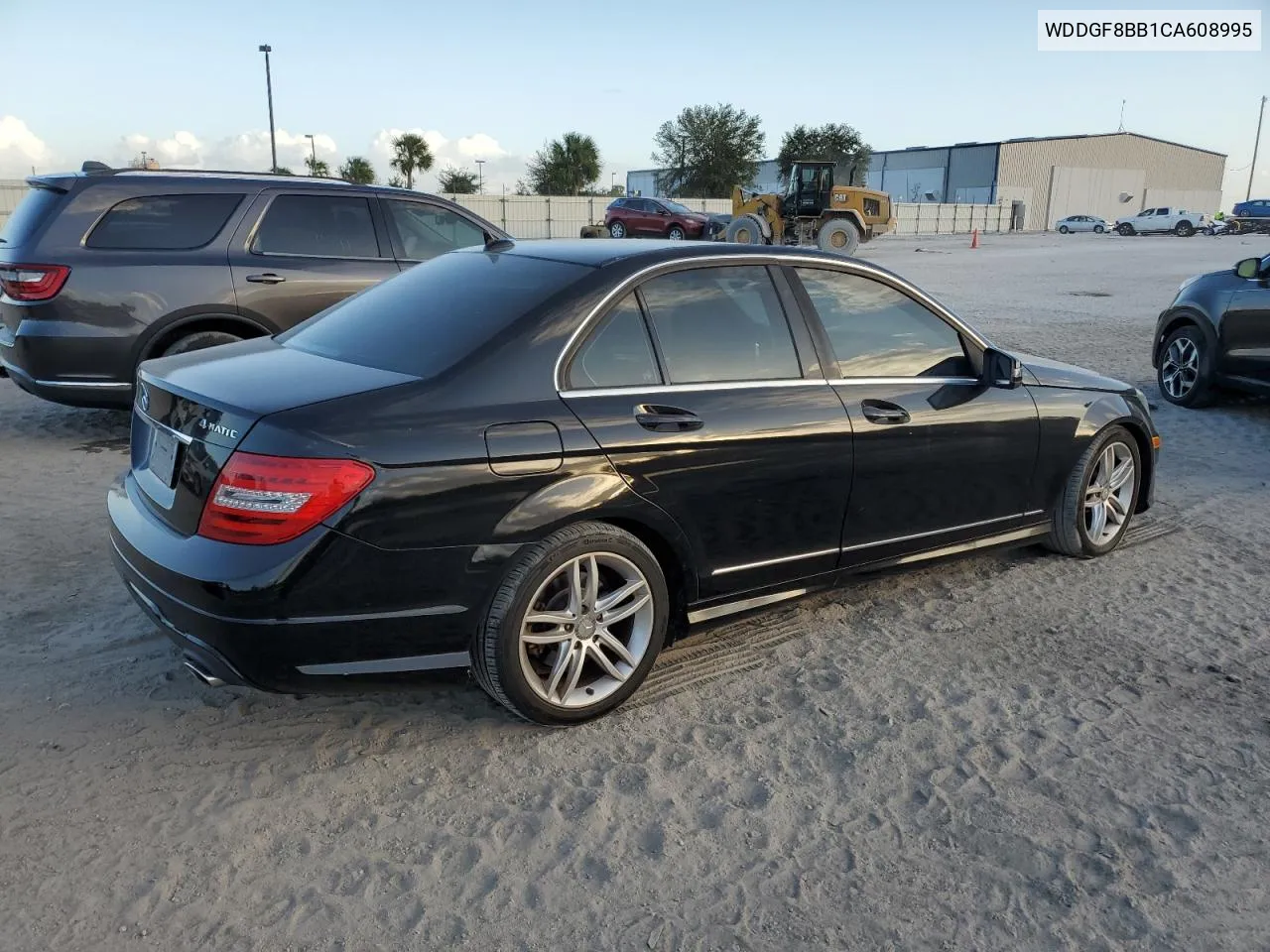 2012 Mercedes-Benz C 300 4Matic VIN: WDDGF8BB1CA608995 Lot: 76545664