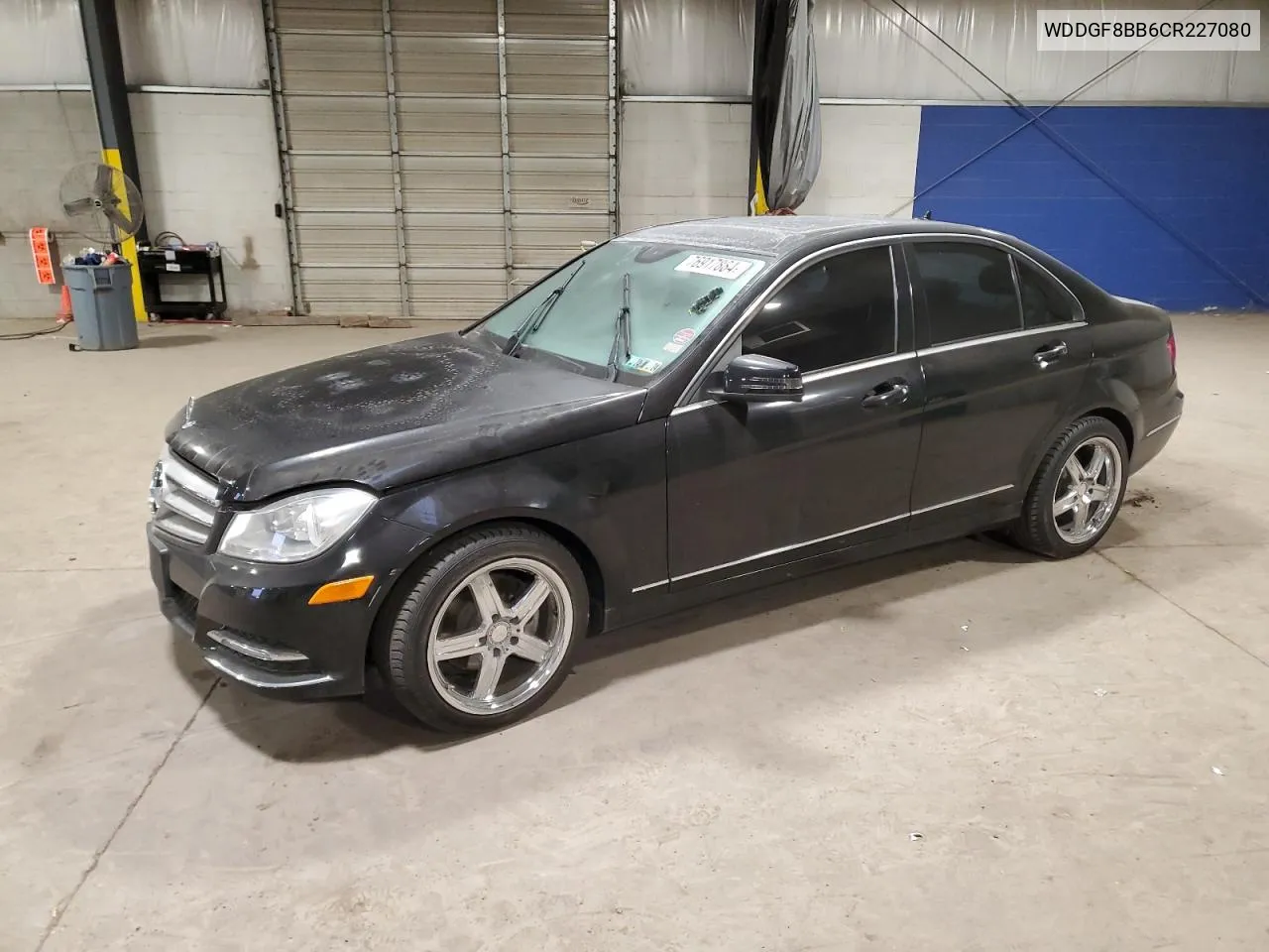 2012 Mercedes-Benz C 300 4Matic VIN: WDDGF8BB6CR227080 Lot: 76917884