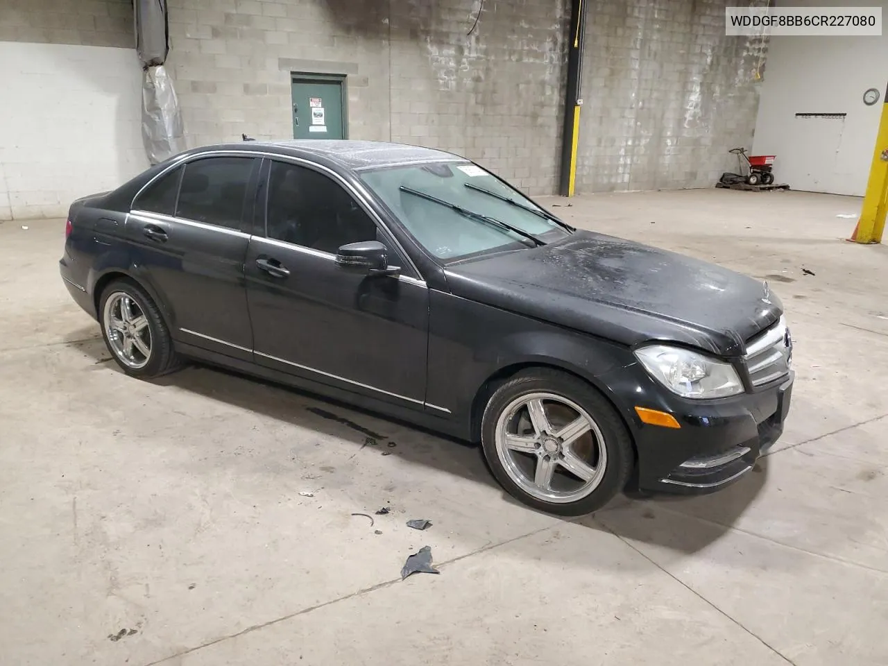 2012 Mercedes-Benz C 300 4Matic VIN: WDDGF8BB6CR227080 Lot: 76917884