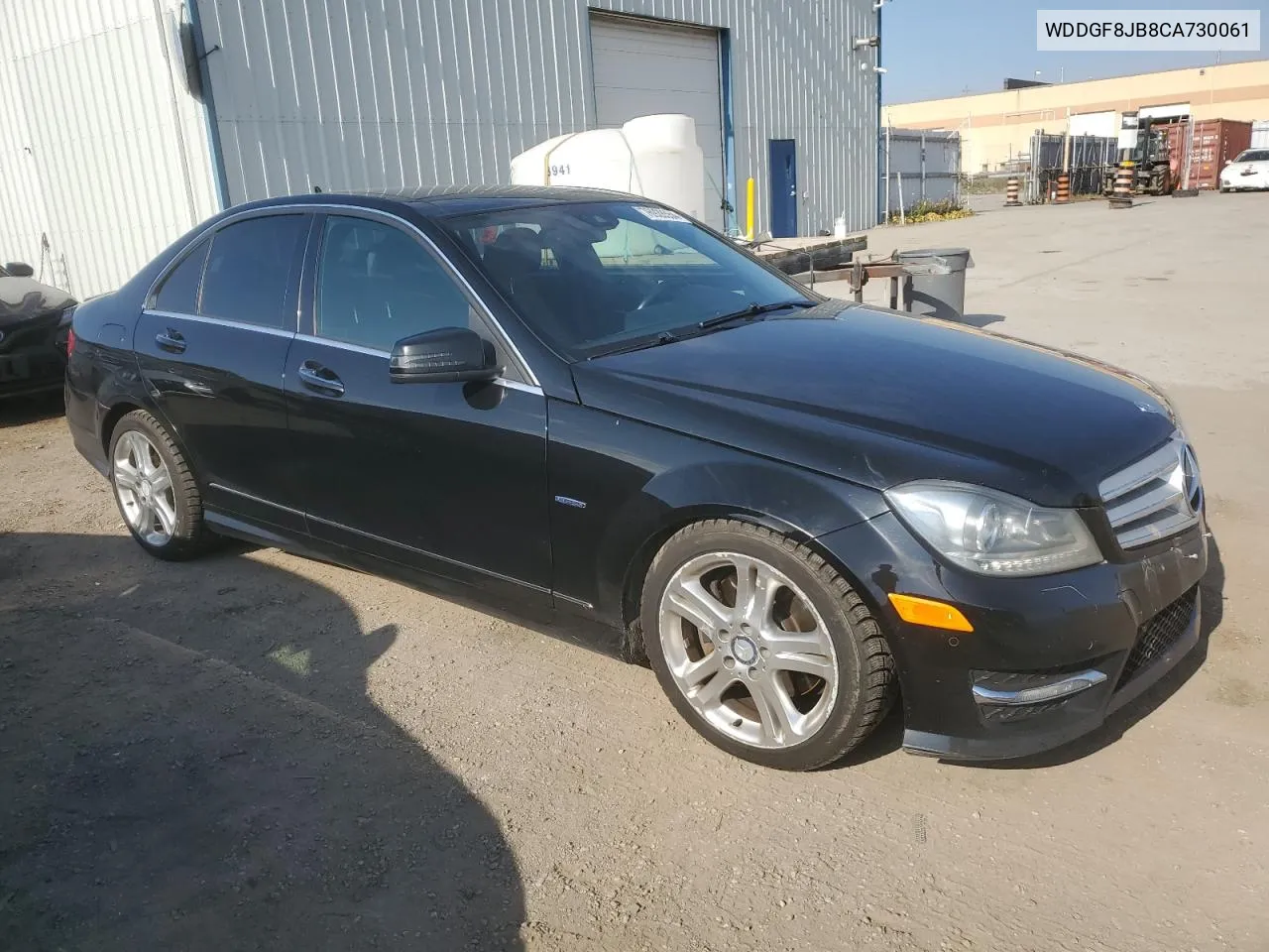 2012 Mercedes-Benz C 350 4Matic VIN: WDDGF8JB8CA730061 Lot: 76928554