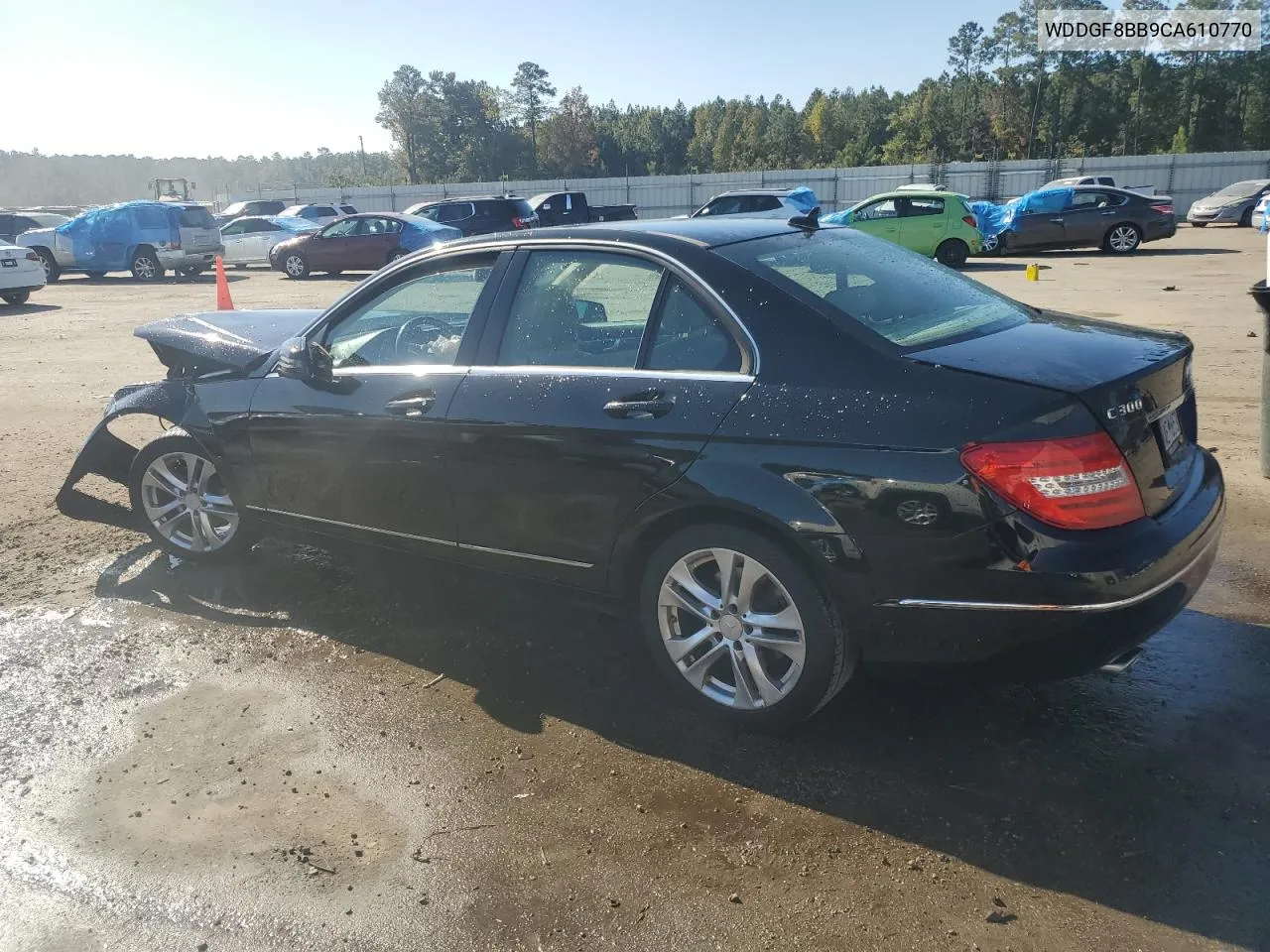 2012 Mercedes-Benz C 300 4Matic VIN: WDDGF8BB9CA610770 Lot: 77389034