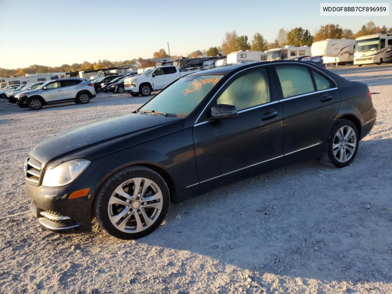 2012 Mercedes-Benz C 300 4Matic VIN: WDDGF8BB7CF896959 Lot: 77389874