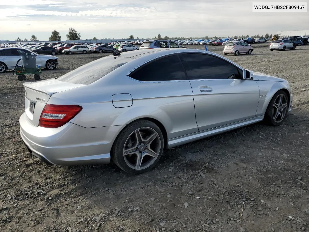 2012 Mercedes-Benz C 63 Amg VIN: WDDGJ7HB2CF809467 Lot: 78016364