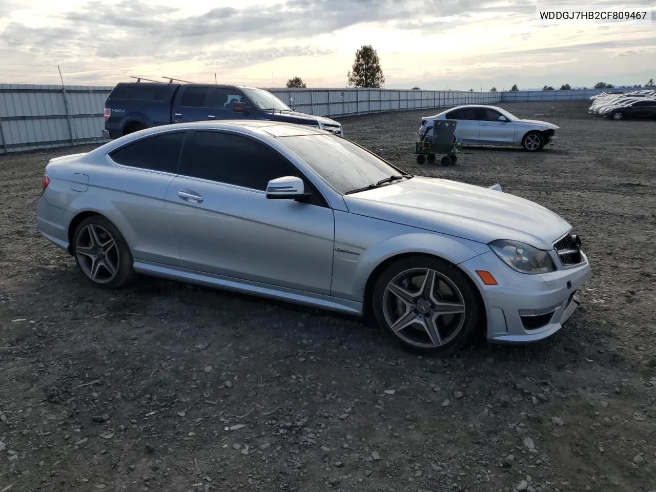 2012 Mercedes-Benz C 63 Amg VIN: WDDGJ7HB2CF809467 Lot: 78016364