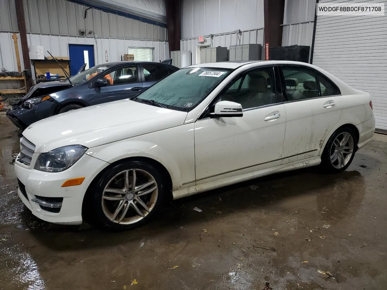 2012 Mercedes-Benz C 300 4Matic VIN: WDDGF8BB0CF871708 Lot: 78057344