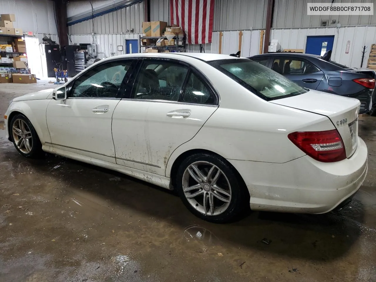 2012 Mercedes-Benz C 300 4Matic VIN: WDDGF8BB0CF871708 Lot: 78057344