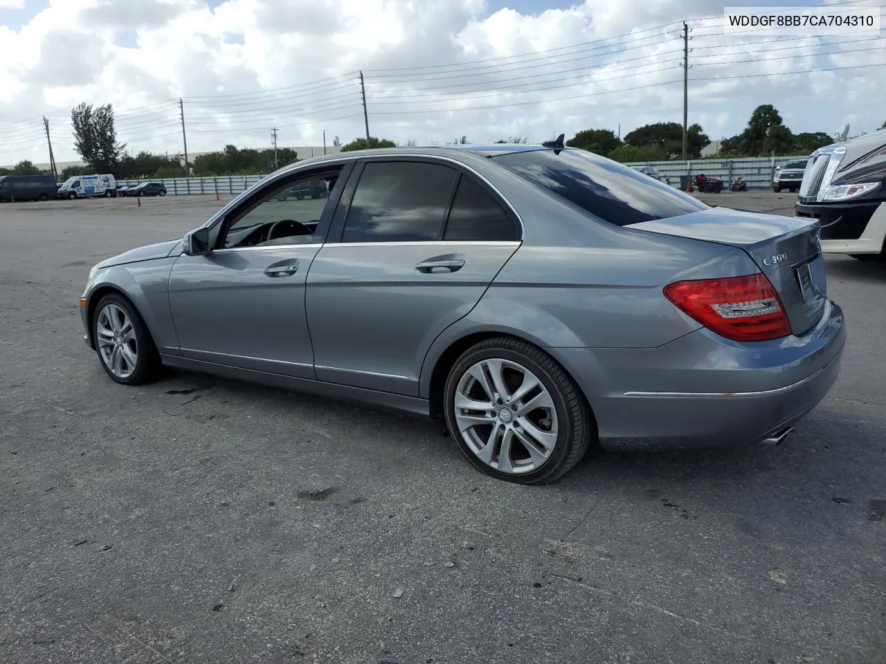 2012 Mercedes-Benz C 300 4Matic VIN: WDDGF8BB7CA704310 Lot: 78907254