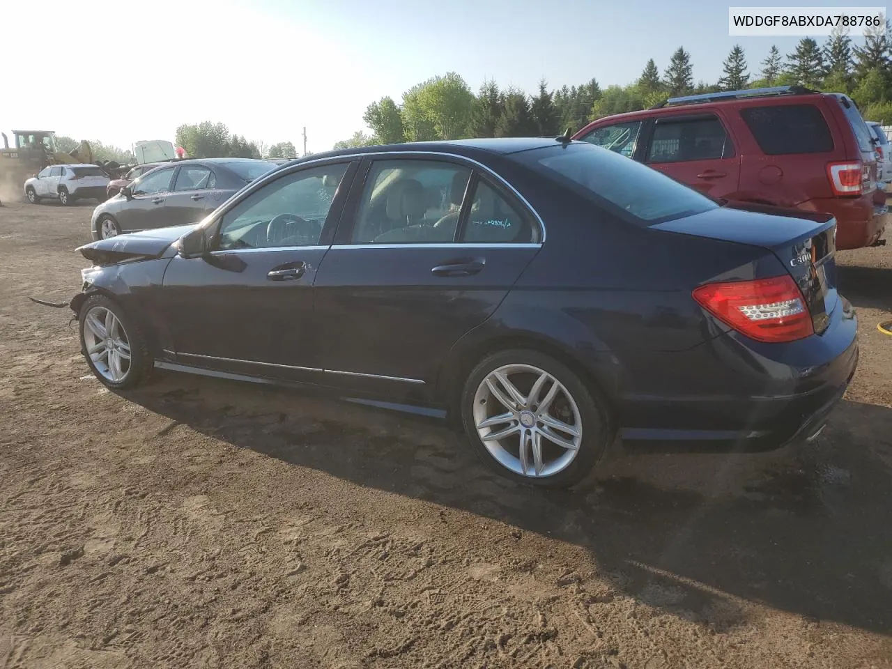 2013 Mercedes-Benz C 300 4Matic VIN: WDDGF8ABXDA788786 Lot: 39087664