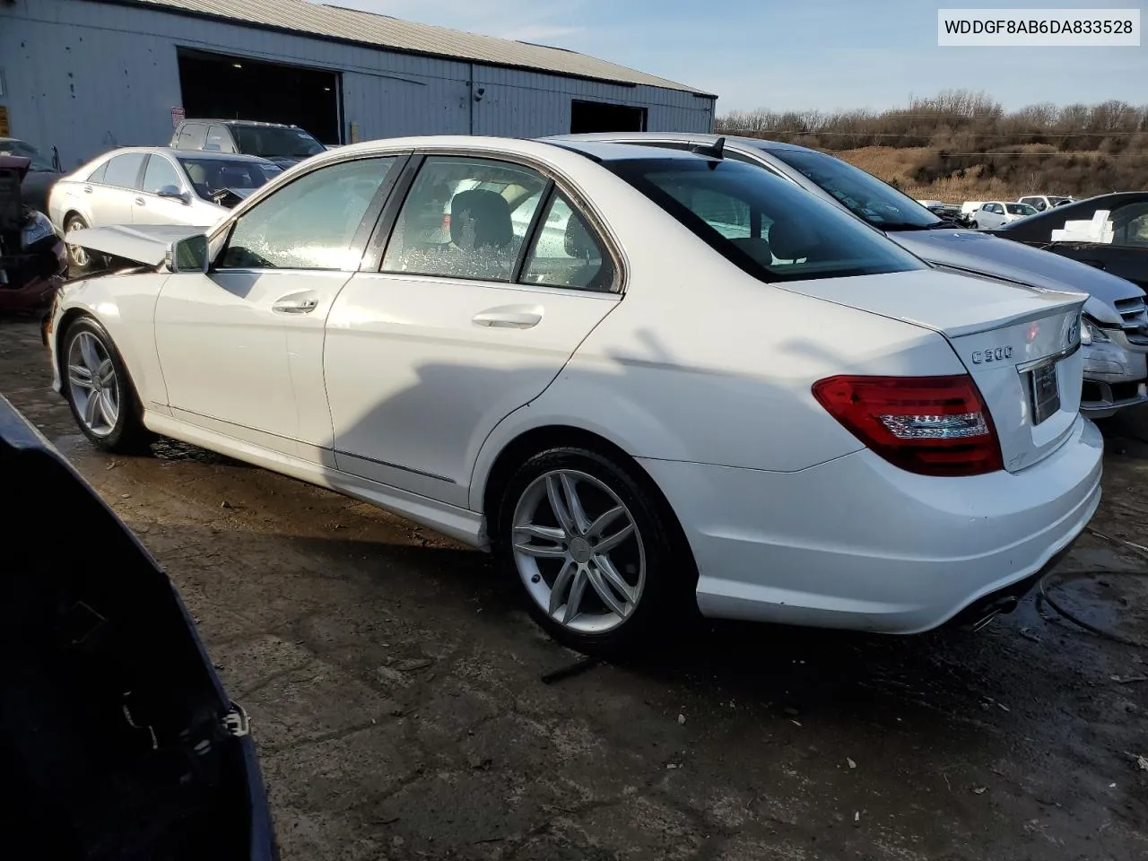 2013 Mercedes-Benz C 300 4Matic VIN: WDDGF8AB6DA833528 Lot: 42829084