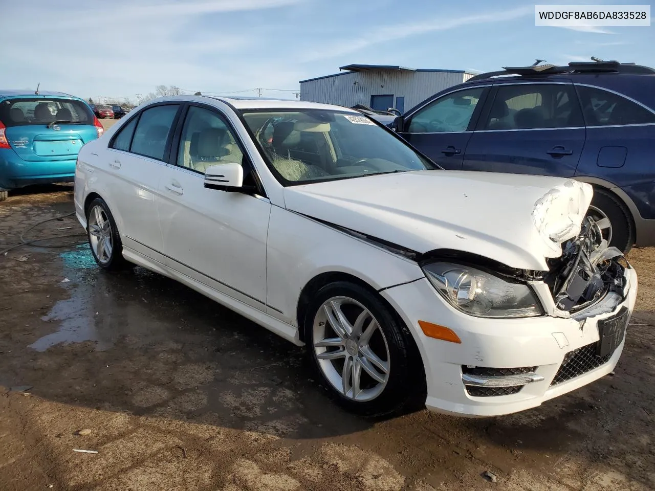 2013 Mercedes-Benz C 300 4Matic VIN: WDDGF8AB6DA833528 Lot: 42829084