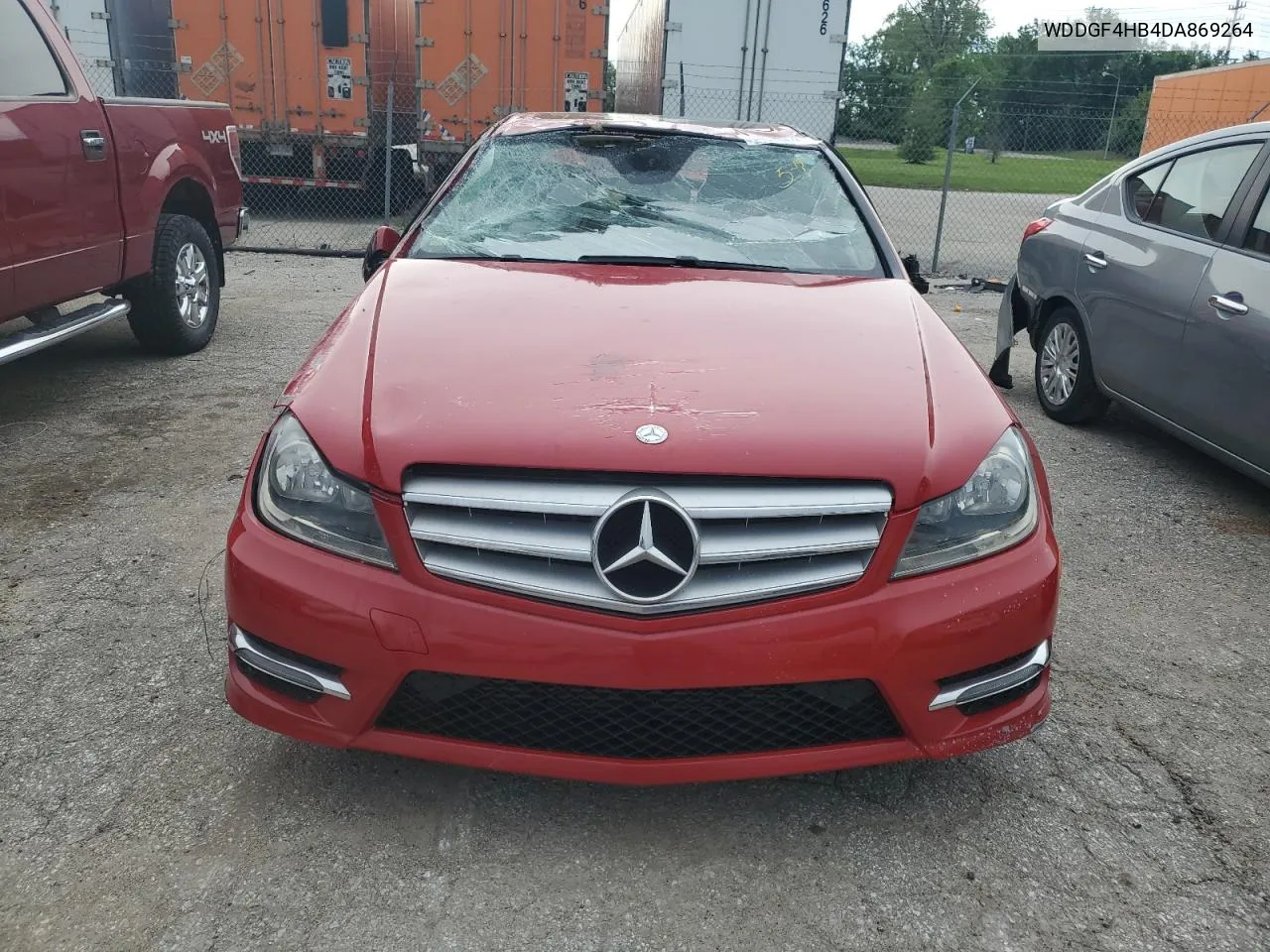 2013 Mercedes-Benz C 250 VIN: WDDGF4HB4DA869264 Lot: 53578474