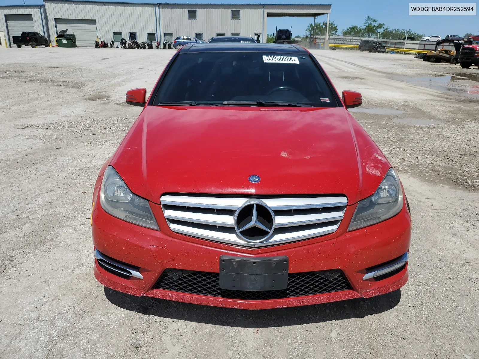 2013 Mercedes-Benz C 300 4Matic VIN: WDDGF8AB4DR252594 Lot: 53950984