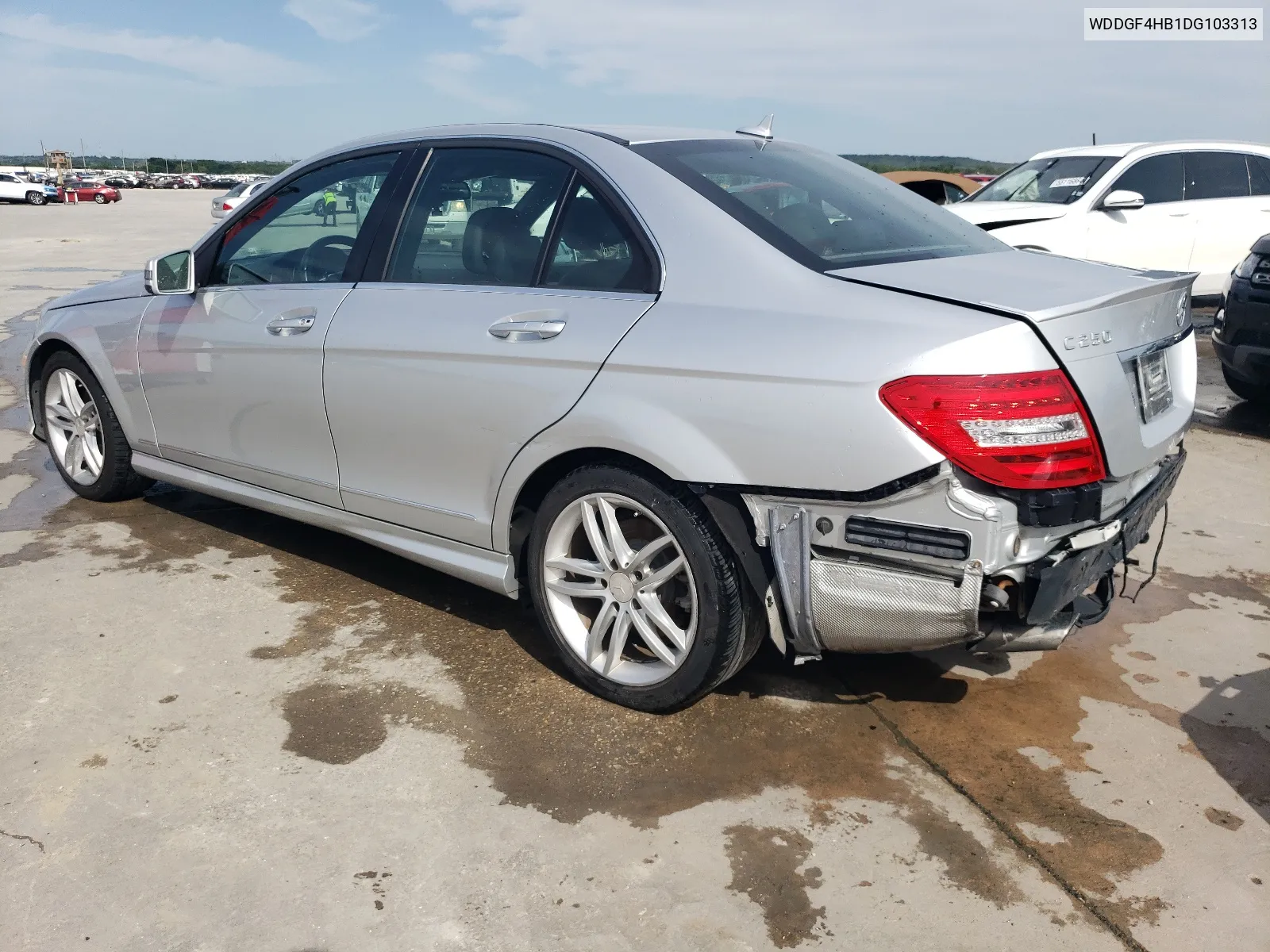 2013 Mercedes-Benz C 250 VIN: WDDGF4HB1DG103313 Lot: 54935694