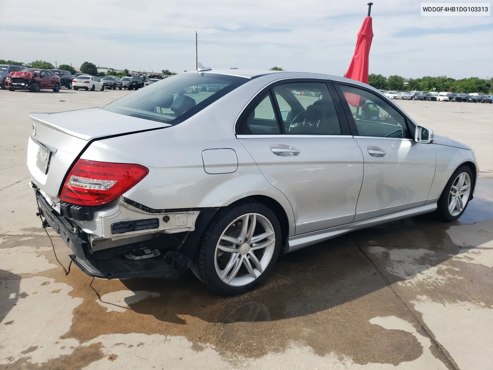 2013 Mercedes-Benz C 250 VIN: WDDGF4HB1DG103313 Lot: 54935694