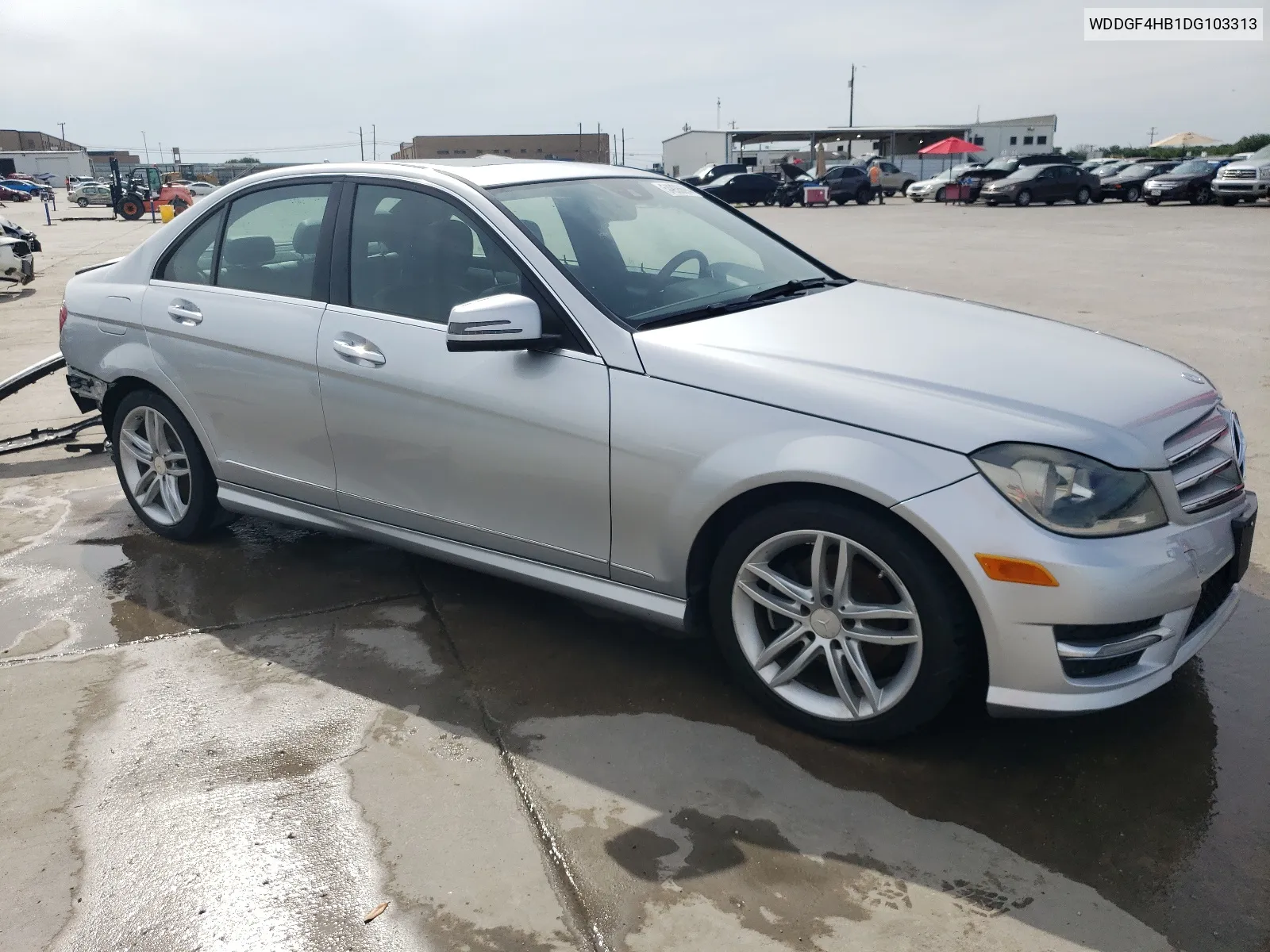 2013 Mercedes-Benz C 250 VIN: WDDGF4HB1DG103313 Lot: 54935694